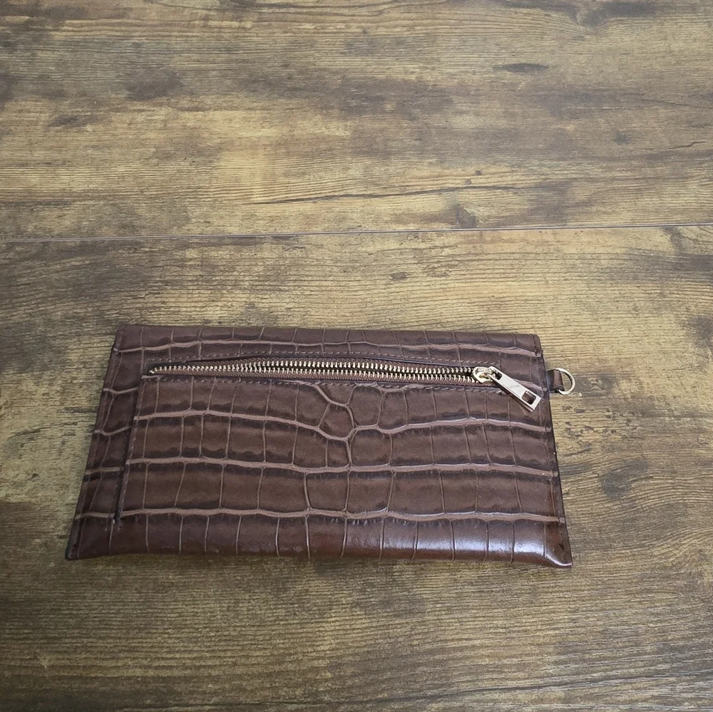 Aldo Brown Wallet Clutch